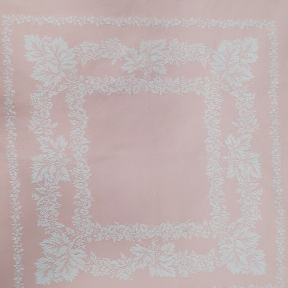 Damask Pink Napkin 18" Square Cotton VG by Rivolta Carmignan Italy - Picture 4 of 6